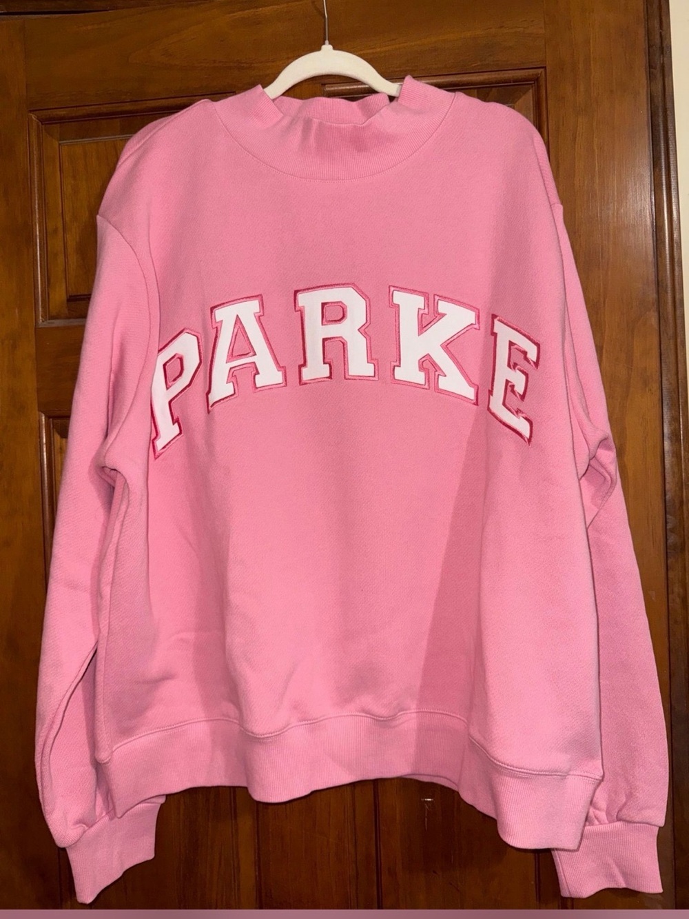Parke Pink Crewneck Sweatshirt - Parke Brand L/XL